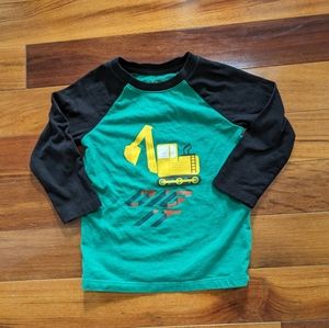 Cat & Jack Excavator Long Sleeve (2T)